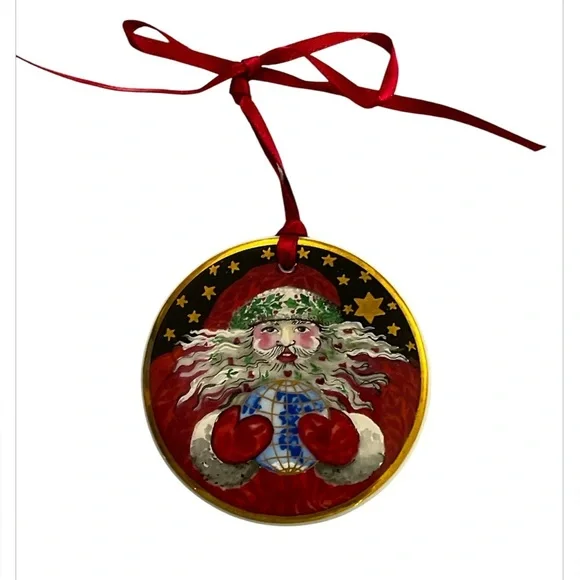 Vintage Set 7 of Bing and Grondahl Christmas Ornaments Santa Claus Collection - Picture 16 of 16